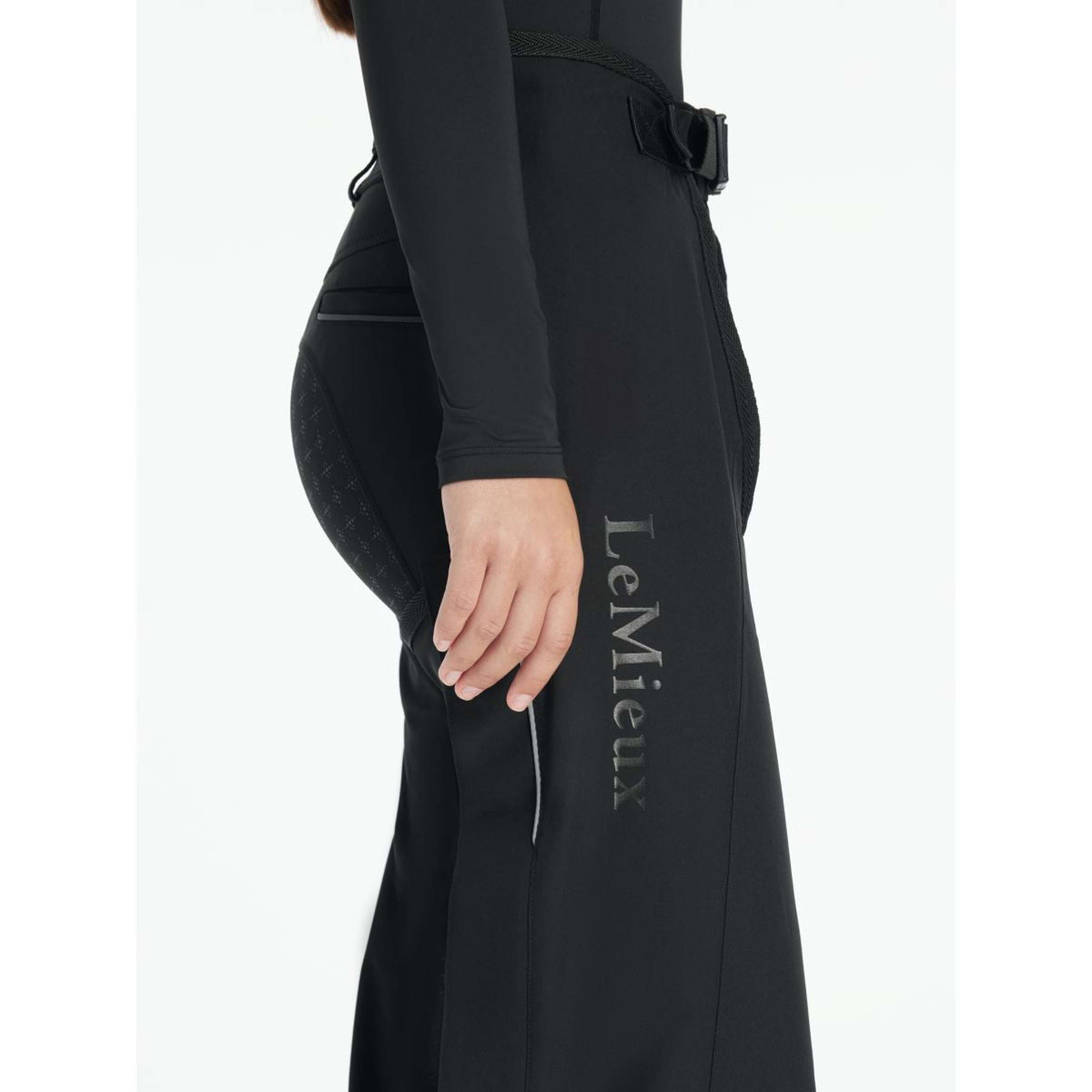 LeMieux Chaps Young Rider Drytex Stormwear Étanche Noir