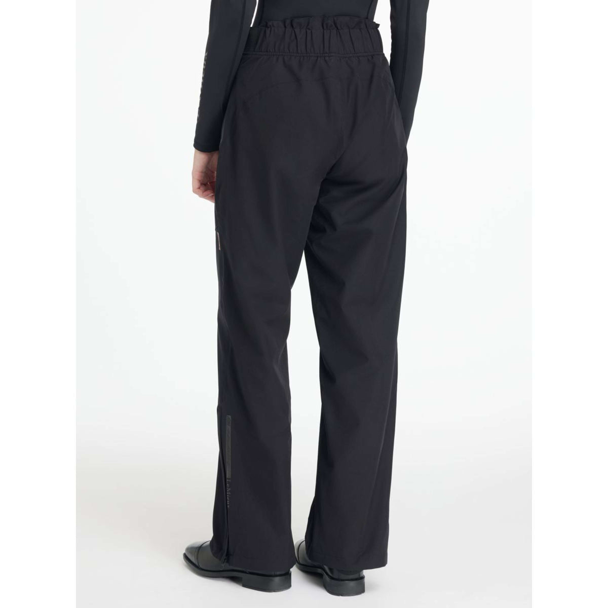 LeMieux Pantalon d'Équitation Drytex Stormwear Étanche Noir