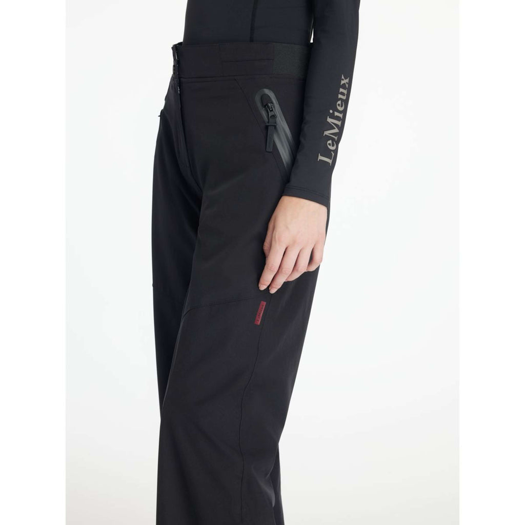LeMieux Pantalon d'Équitation Drytex Stormwear Étanche Noir