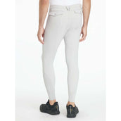 LeMieux Pantalon d'Équitation Sports Knee Grip Hommes Gris clair