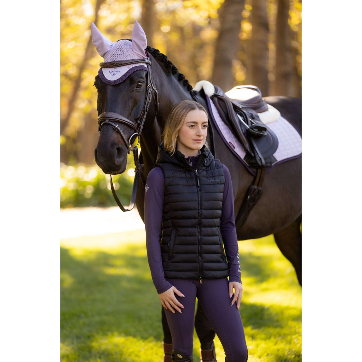 LeMieux Bodychauffant Rose Noir