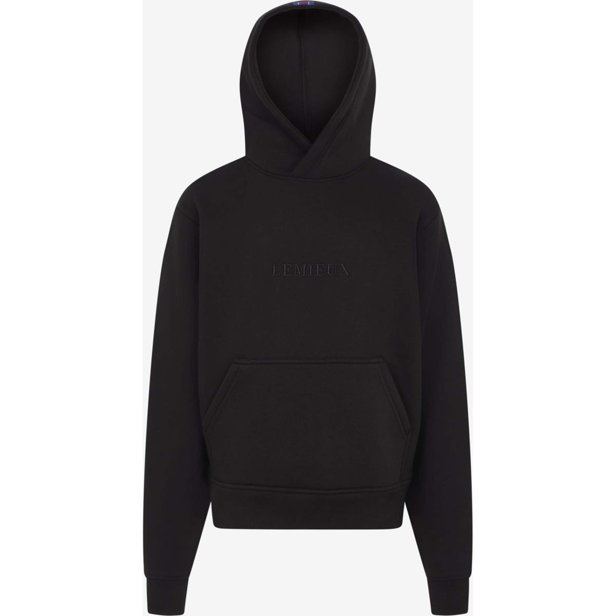 LeMieux Pull col Hoodie Young Rider Garçons Noir