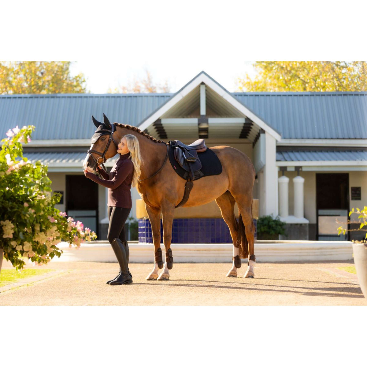 LeMieux Tapis de Selle Essence de Saut Noir