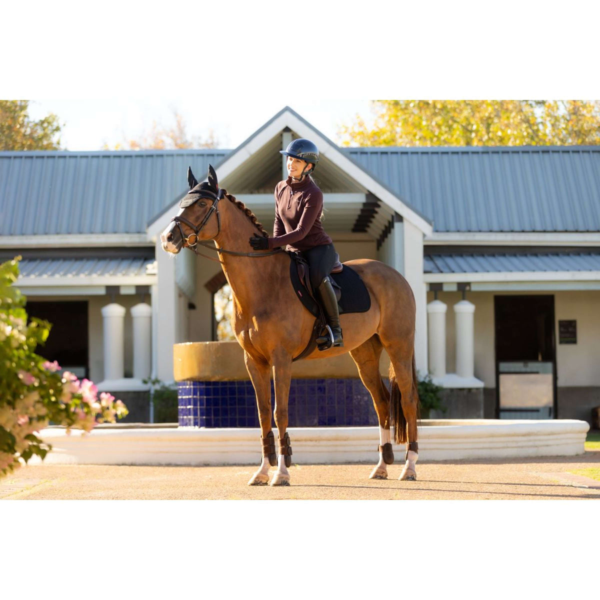 LeMieux Tapis de Selle Essence de Saut Noir