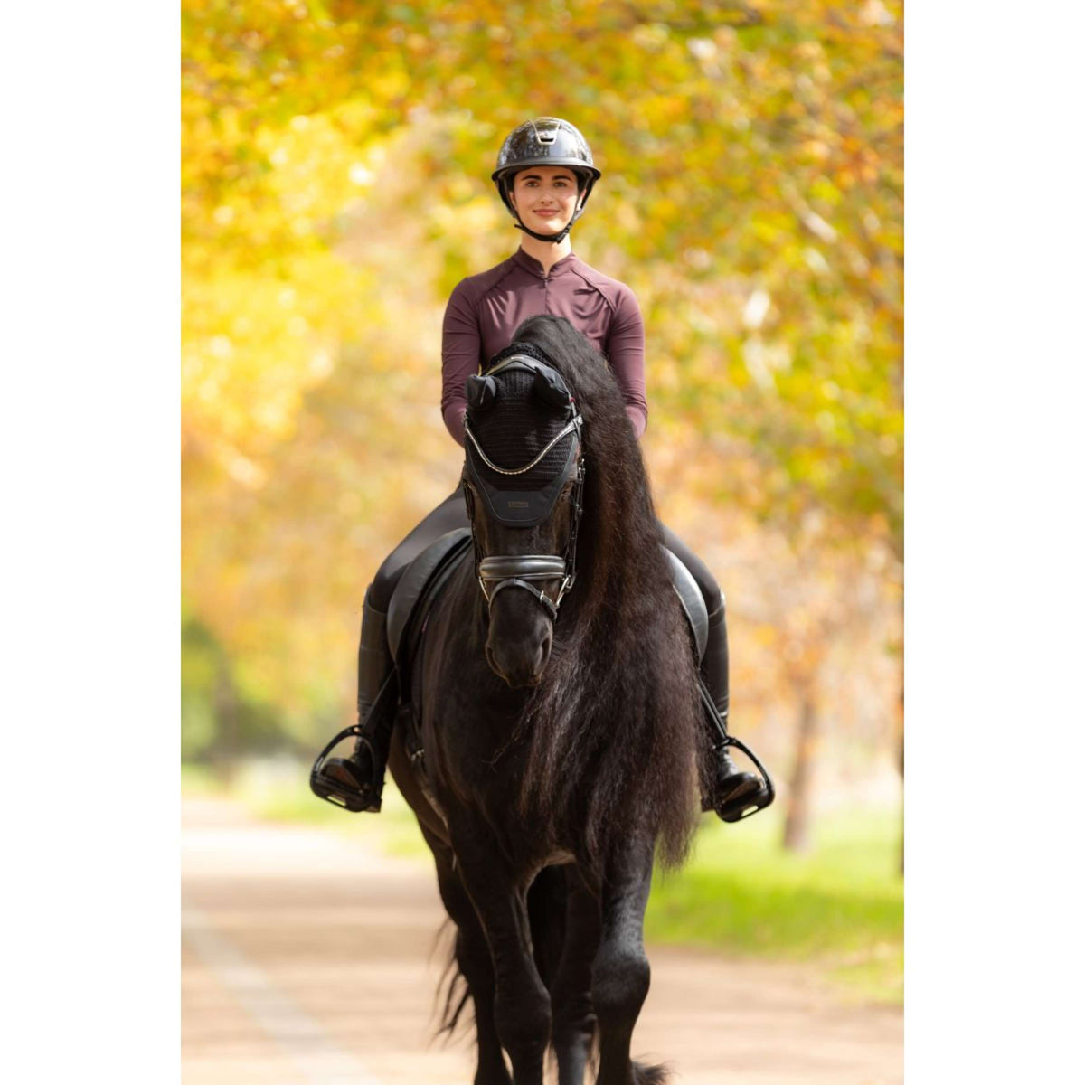 LeMieux Bonnet Anti-Mouches Essence Noir