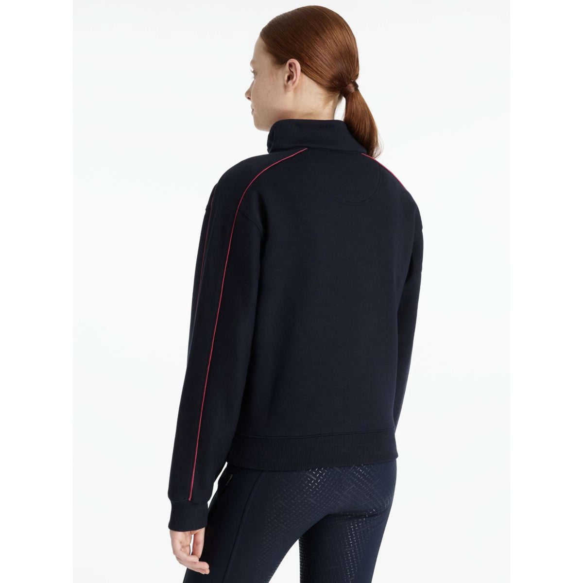 LeMieux Sweater Young Rider Kate Navy/Cranberry
