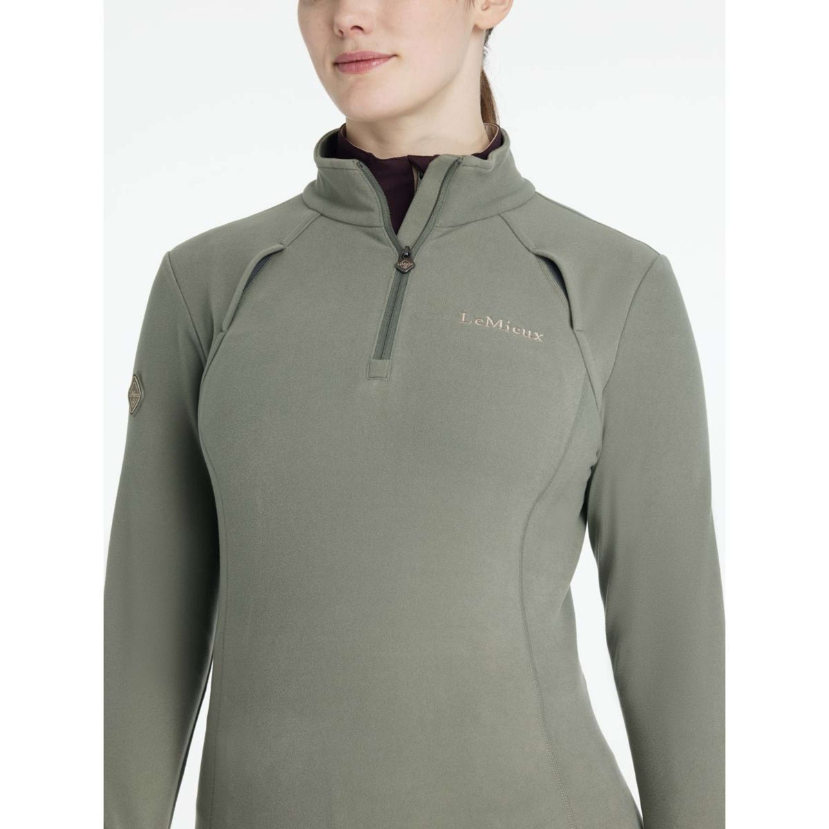LeMieux Manches Longues Frances Fleece Rosemary