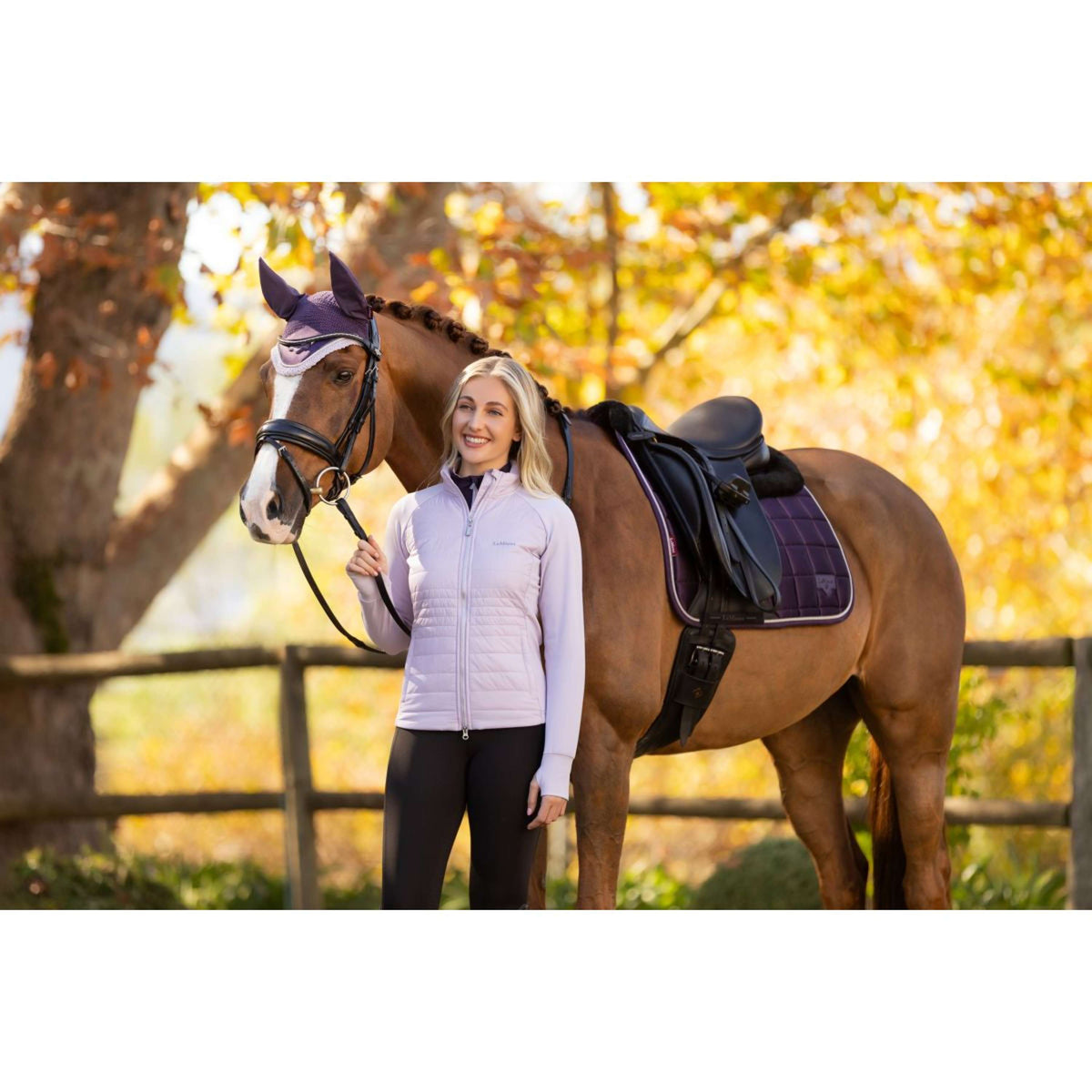 LeMieux Veste Juliette Court Violet