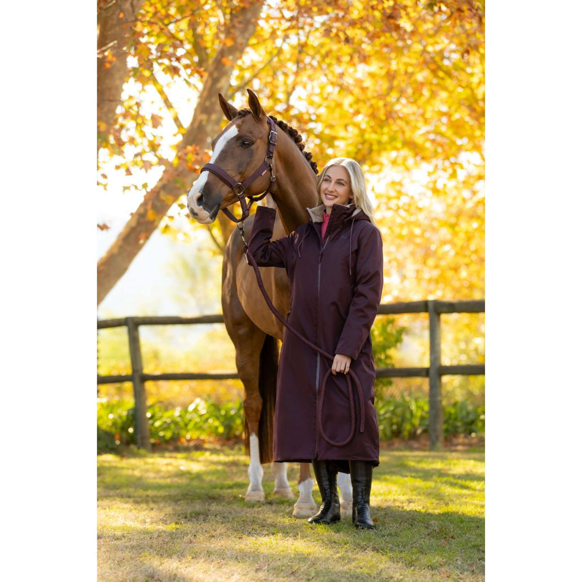 LeMieux Veste All Elements Long Damson