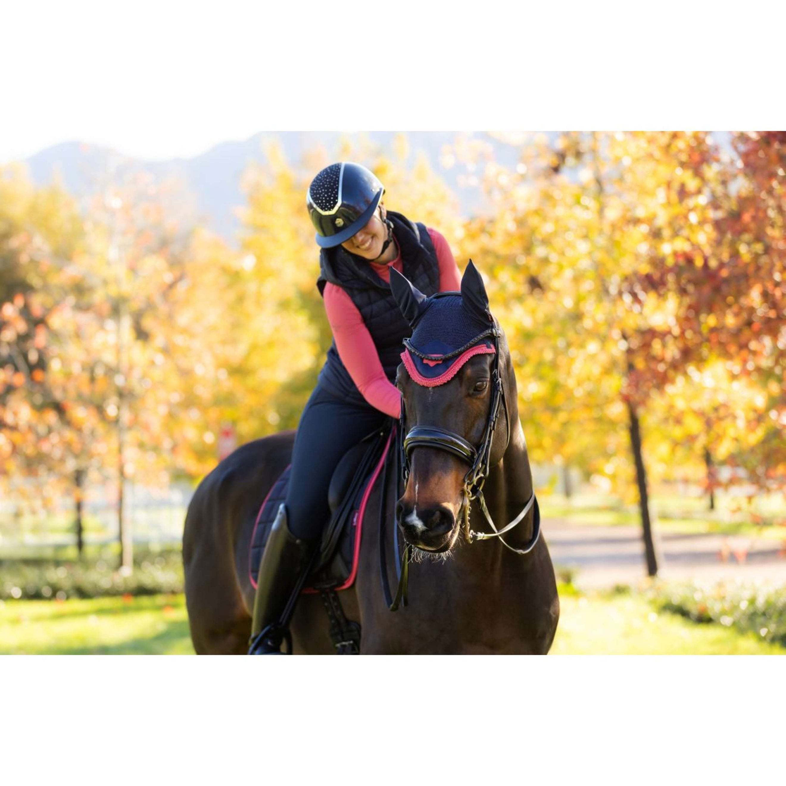 LeMieux Bonnet Anti-Mouches Loire Navy/Airelle