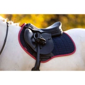 LeMieux Tapis de Selle Suede de Saut Navy/Airelle