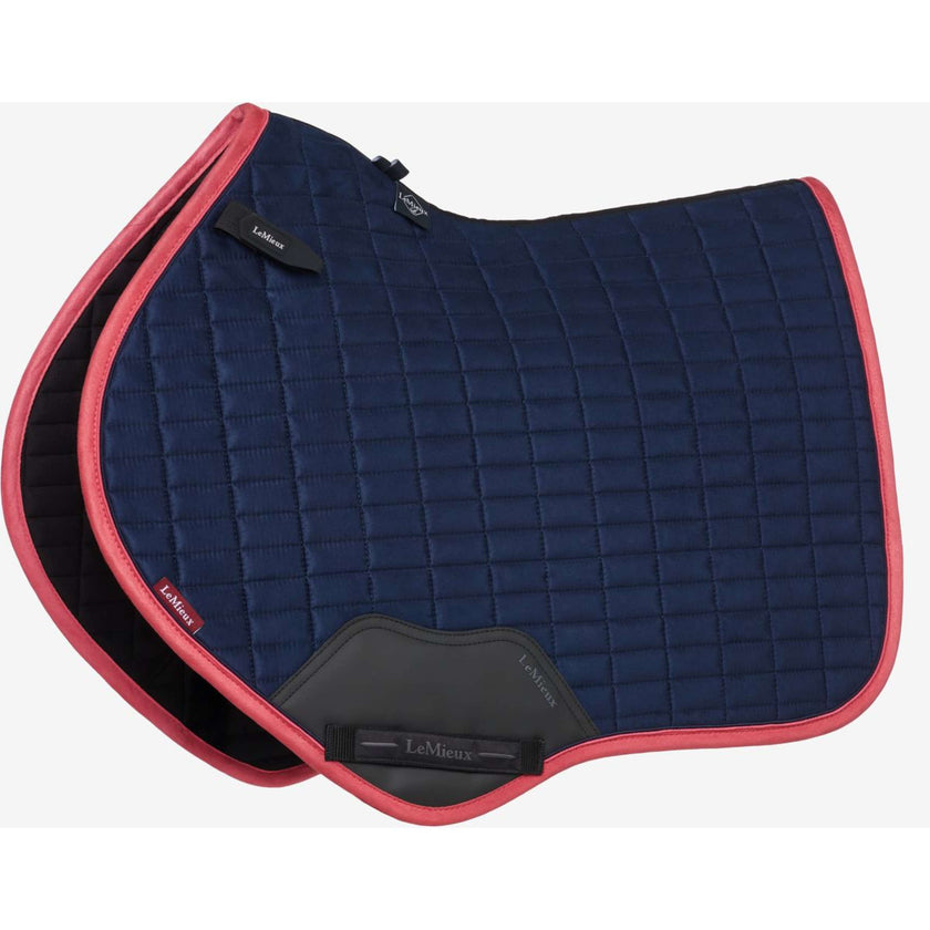 LeMieux Tapis de Selle Suede de Saut Navy/Airelle