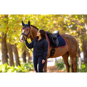 LeMieux Tapis de Selle Suede Dressage Navy/Airelle