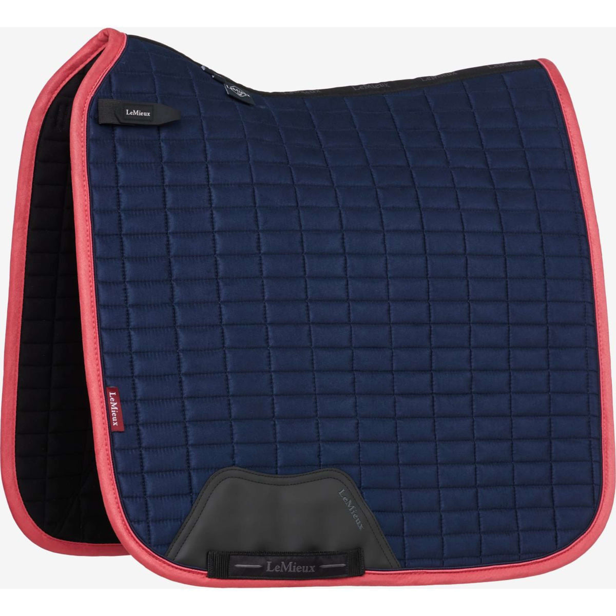 LeMieux Tapis de Selle Suede Dressage Navy/Airelle