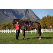 LeMieux Tapis de Selle Loire Classic Dressage Navy/Airelle