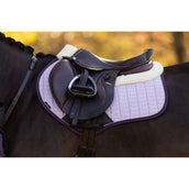 LeMieux Tapis de Selle Merino Suede de Saut Violet