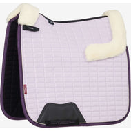 LeMieux Tapis de Selle Merino Suede Dressage Violet