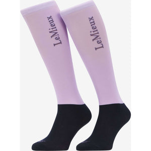 LeMieux Chaussettes d'Équitation Competition Violet