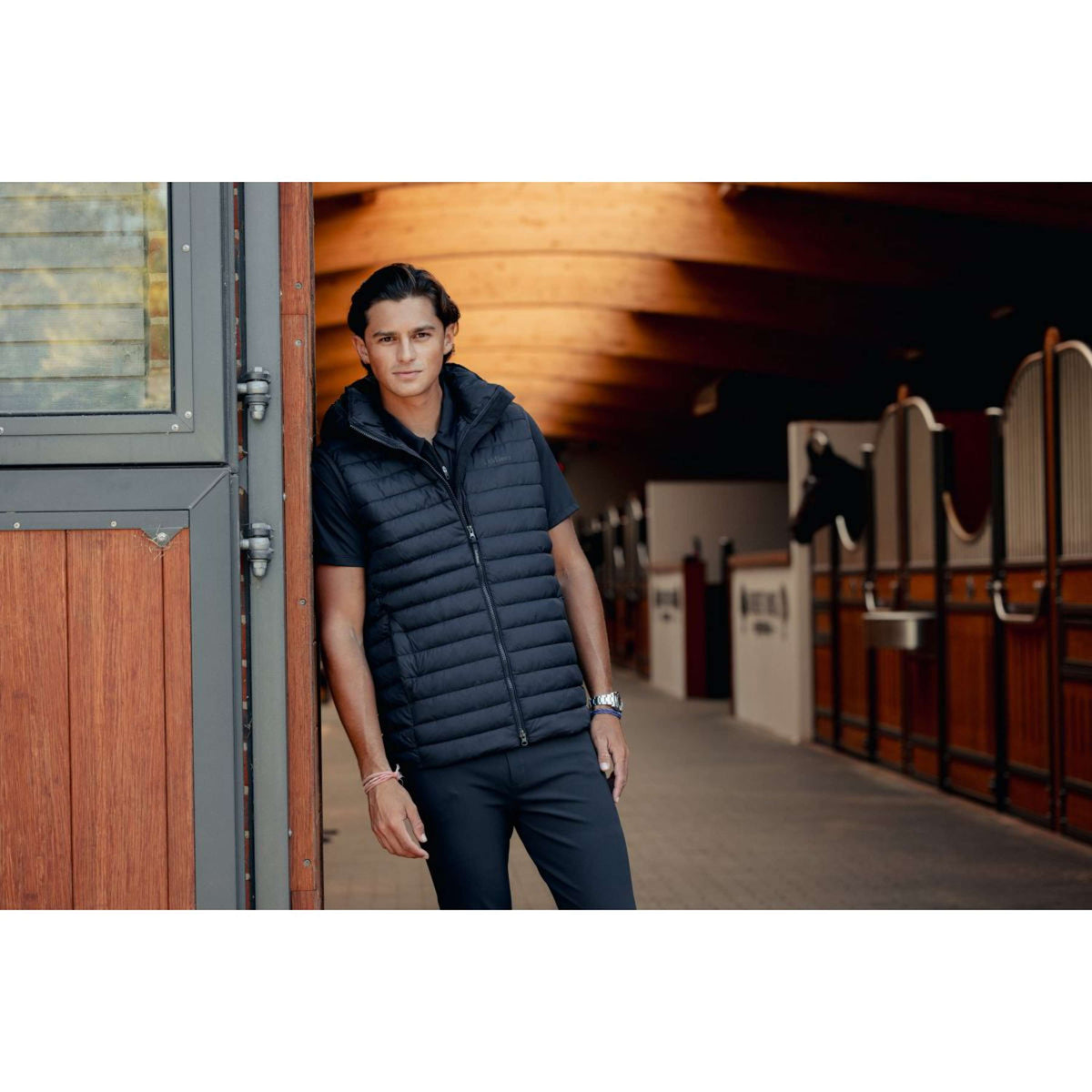 LeMieux Bodychauffant Puffer Hommes Marin