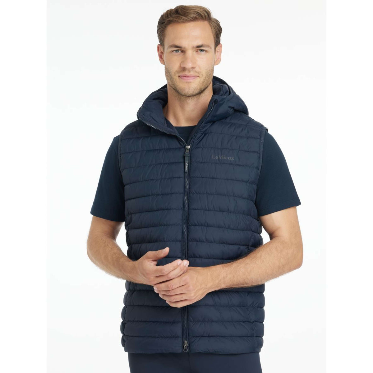 LeMieux Bodychauffant Puffer Hommes Marin