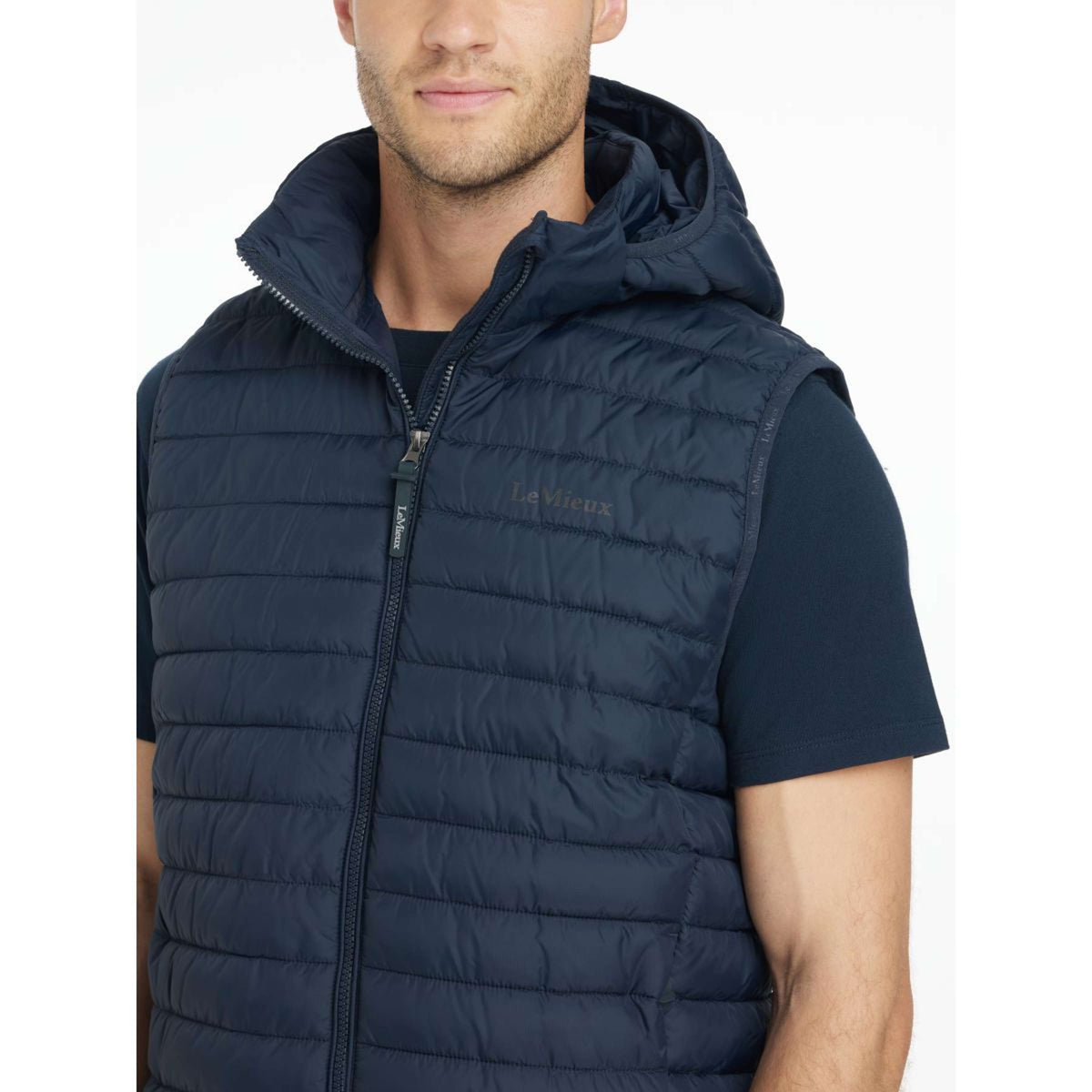 LeMieux Bodychauffant Puffer Hommes Marin