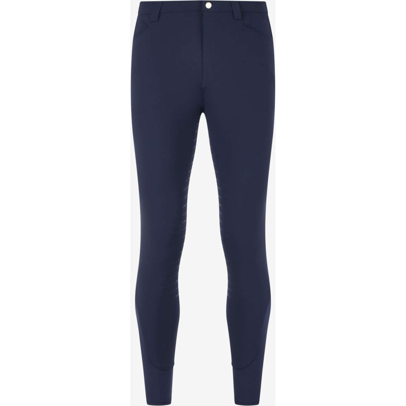 LeMieux Pantalon d'Équitation Sports Full Grip Hommes Marin
