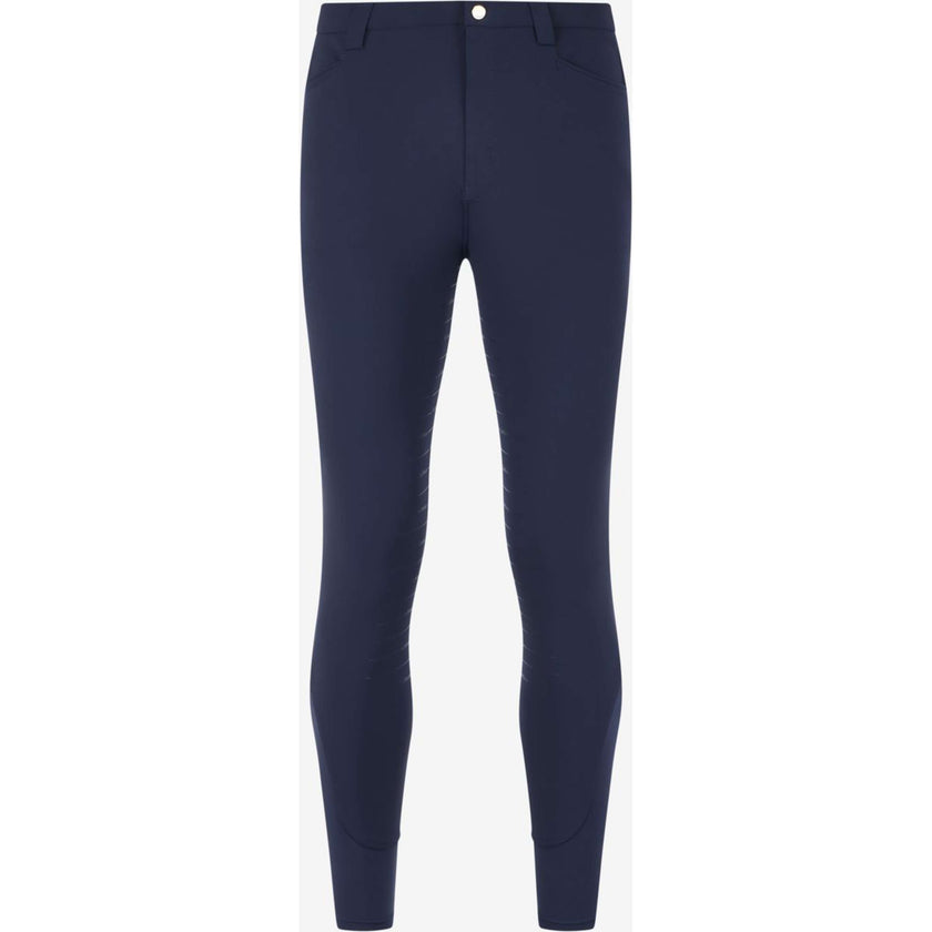 LeMieux Pantalon d'Équitation Sports Full Grip Hommes Marin