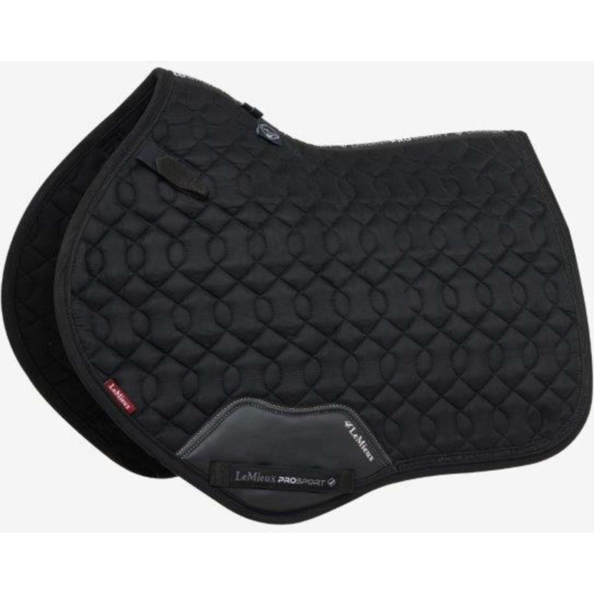 LeMieux Tapis de Selle Crystal Suede Close Contact Noir