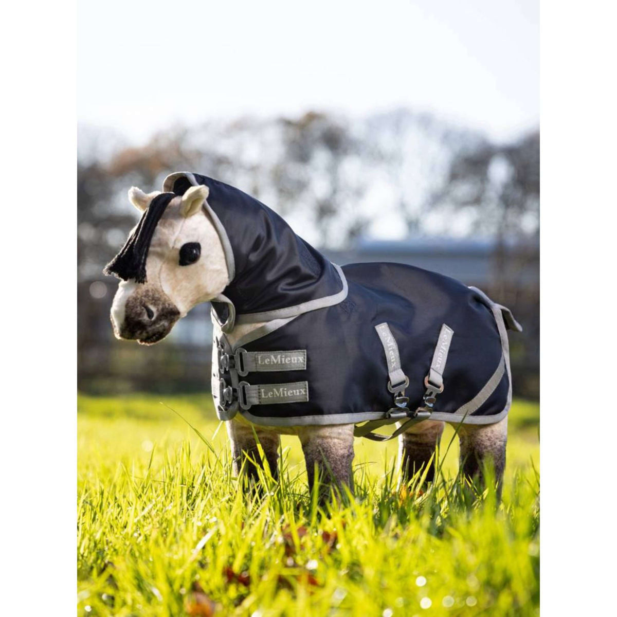 LeMieux Toy Pony Couverture de pluie Marin