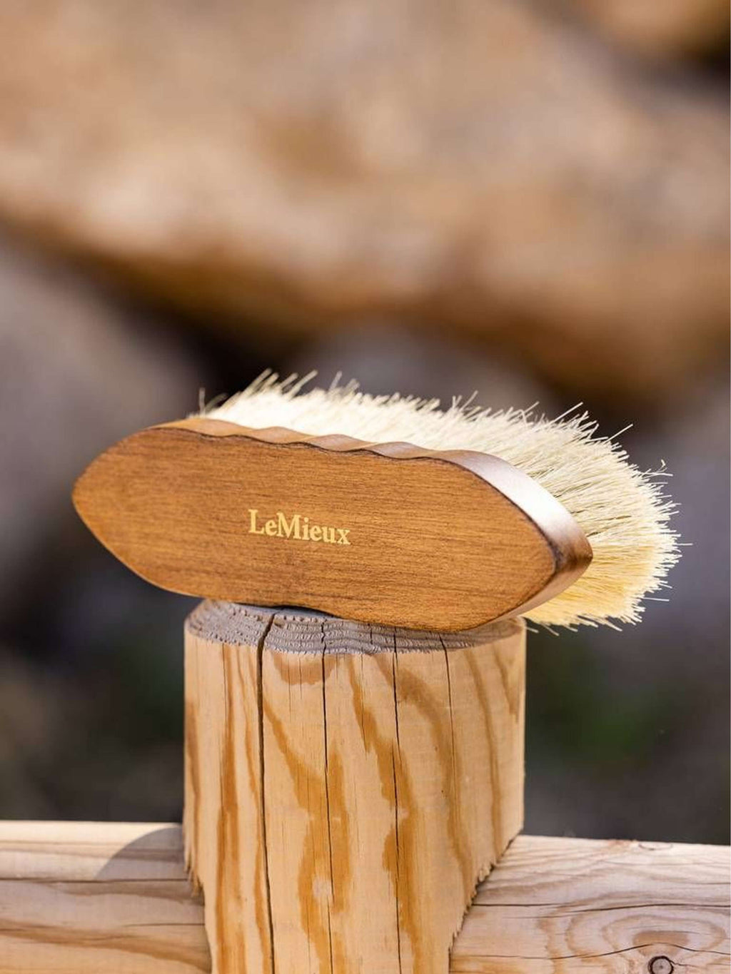 LeMieux Brosses Artisan Deep Clean Dandy Marron