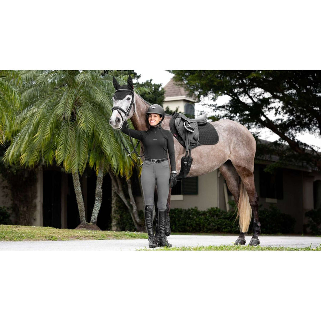 LeMieux Tapis de Selle Prosorb Plain 2 Pocket CC Noir