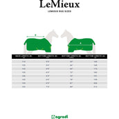 LeMieux Couverture Kudos Stable 100g Marin