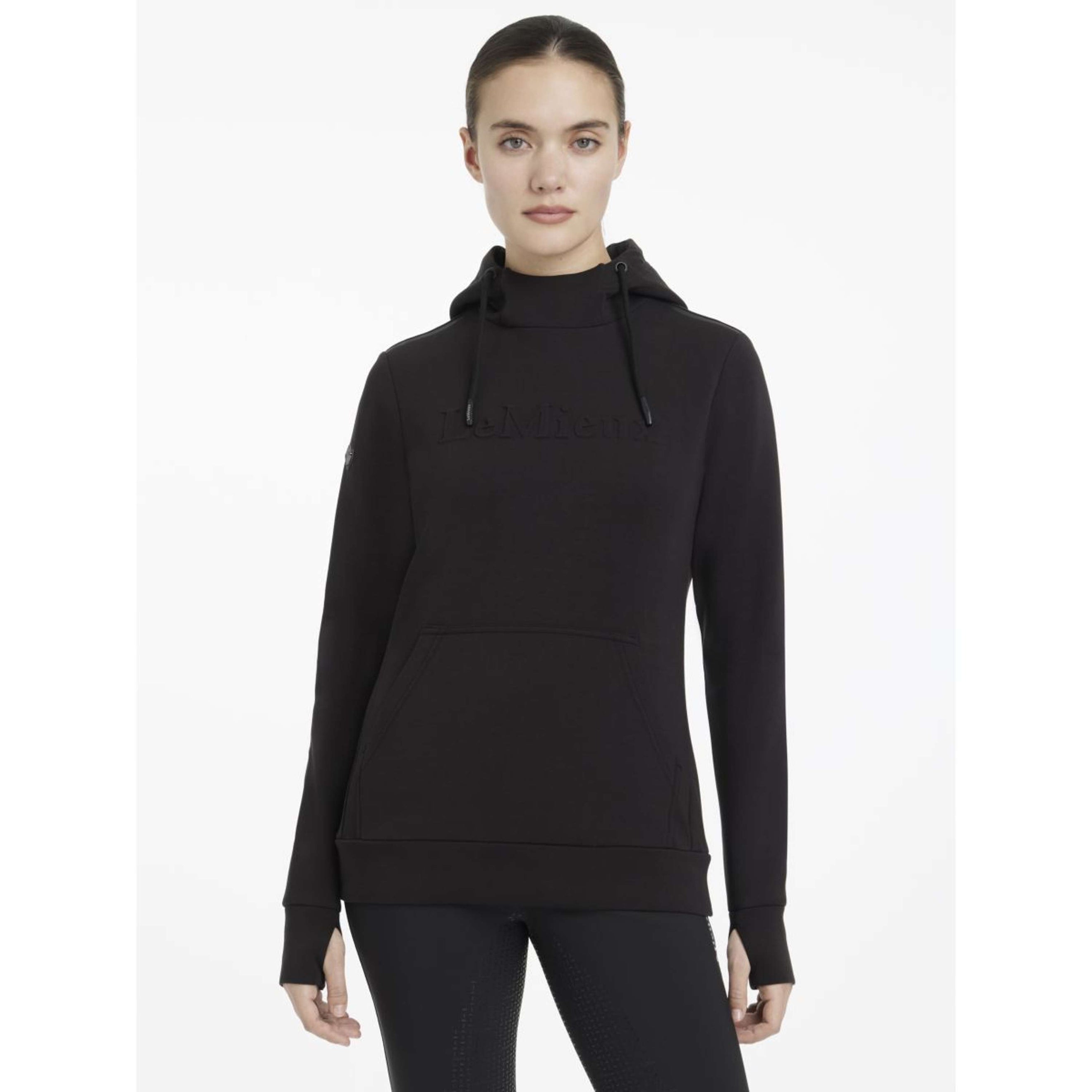 LeMieux Pull col Hoodie Classique Noir LeMieux Pull col Hoodie Classique Noir