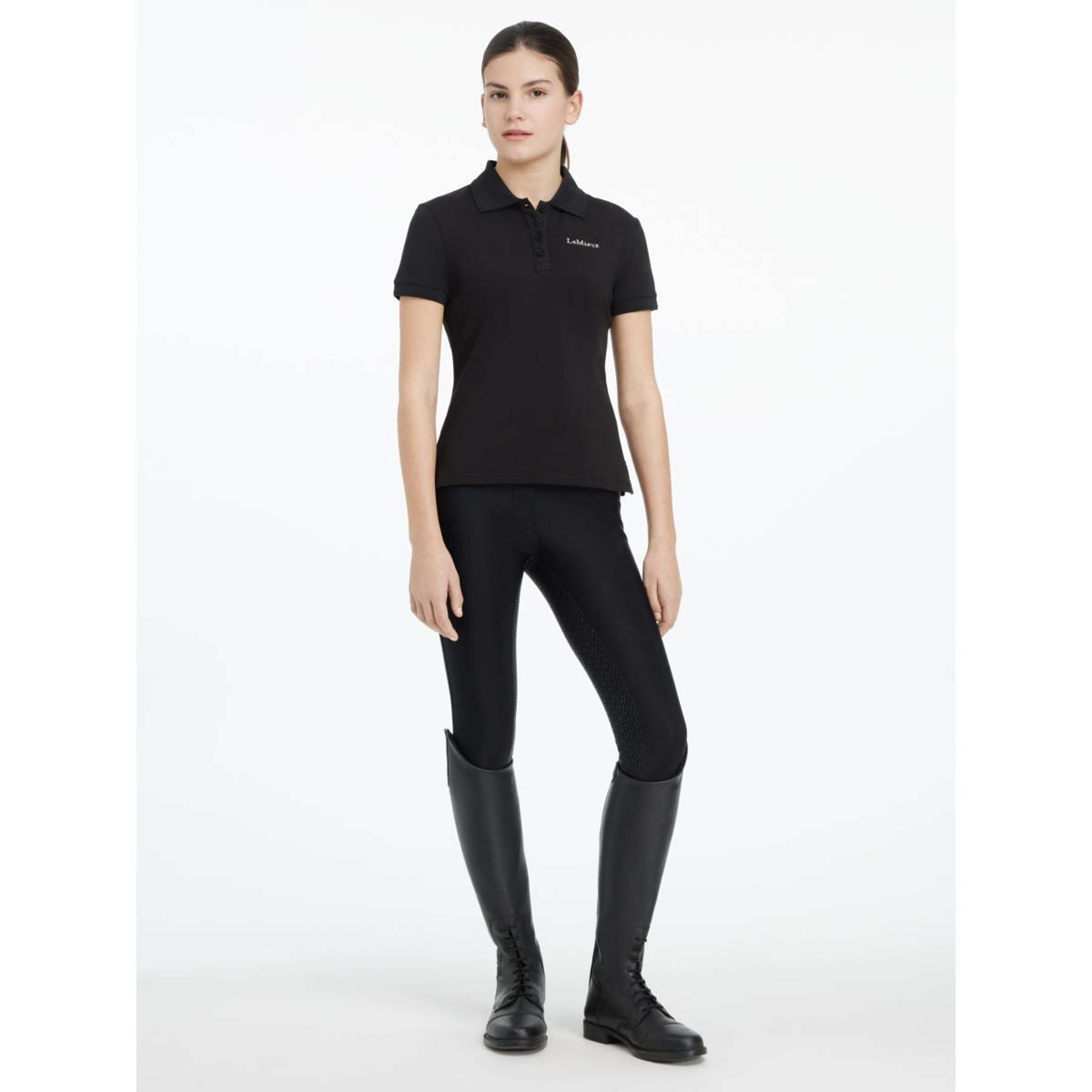 LeMieux Polo Young Rider Classique Noir