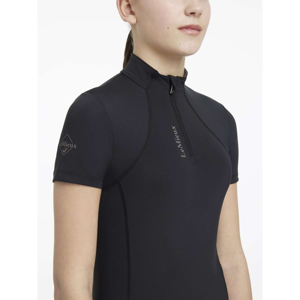 LeMieux Baselayer Young Rider Classique Manches Courtes Noir