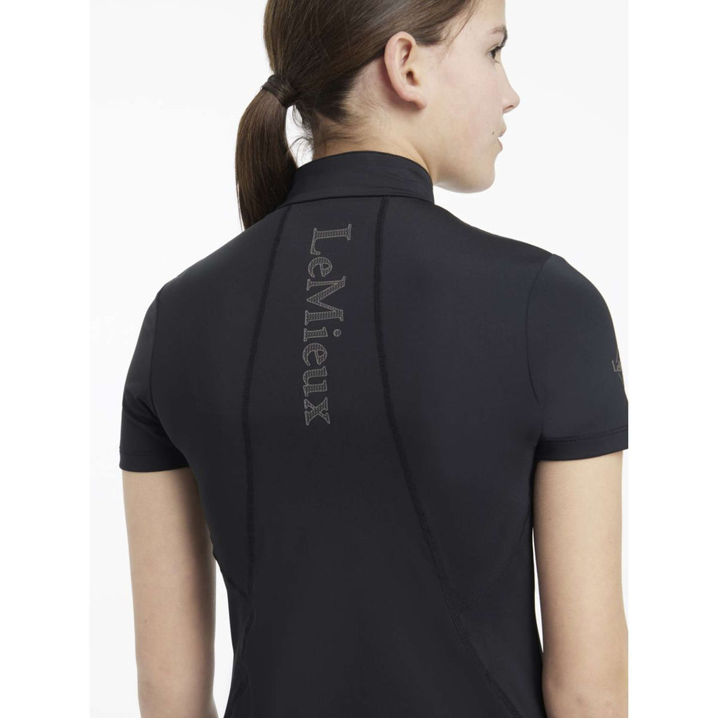 LeMieux Baselayer Young Rider Classique Manches Courtes Noir