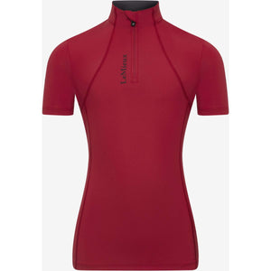 LeMieux Baselayer Young Rider Classique Manches Courtes Chilli LeMieux Baselayer Young Rider Classique Manches Courtes Chilli