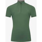 LeMieux Baselayer Young Rider Classique Manches Courtes Hunter Green