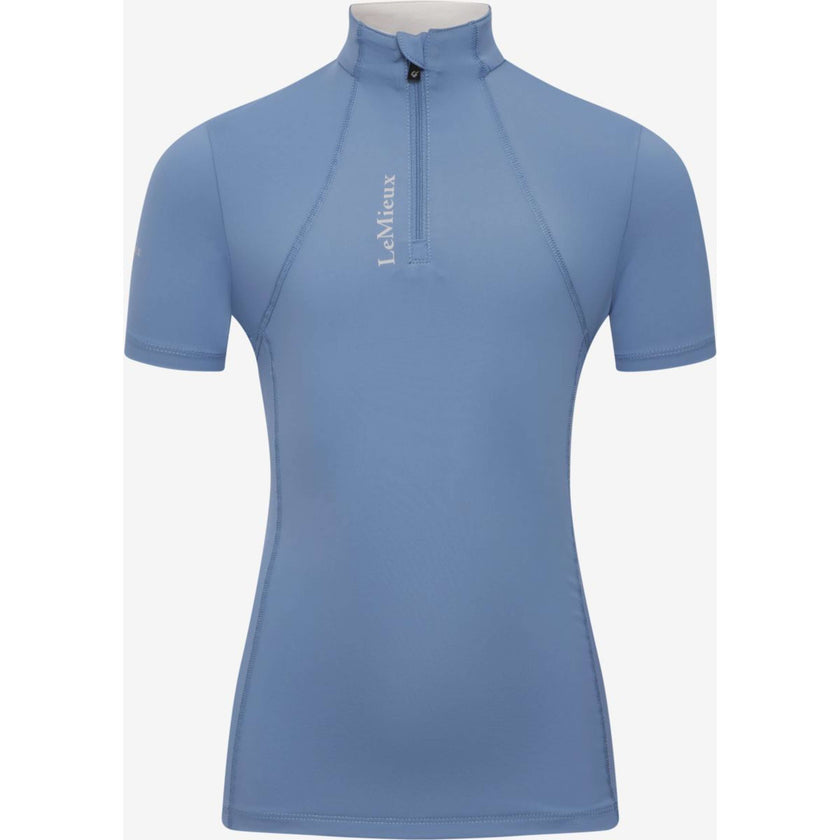 LeMieux Baselayer Young Rider Classique Manches Courtes Ice Blue LeMieux Baselayer Young Rider Classique Manches Courtes Ice Blue
