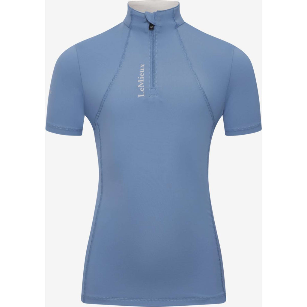 LeMieux Baselayer Young Rider Classique Manches Courtes Ice Blue