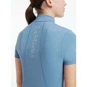 LeMieux Baselayer Young Rider Classique Manches Courtes Ice Blue