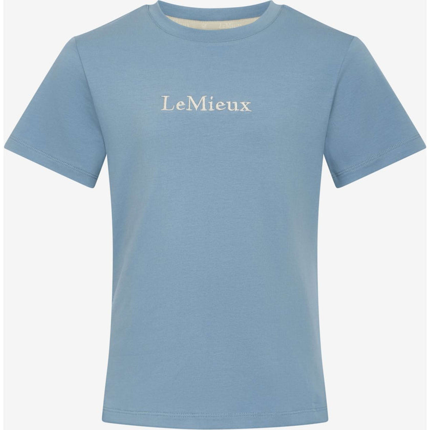 LeMieux T-Shirt Young Rider Classique Ice Blue