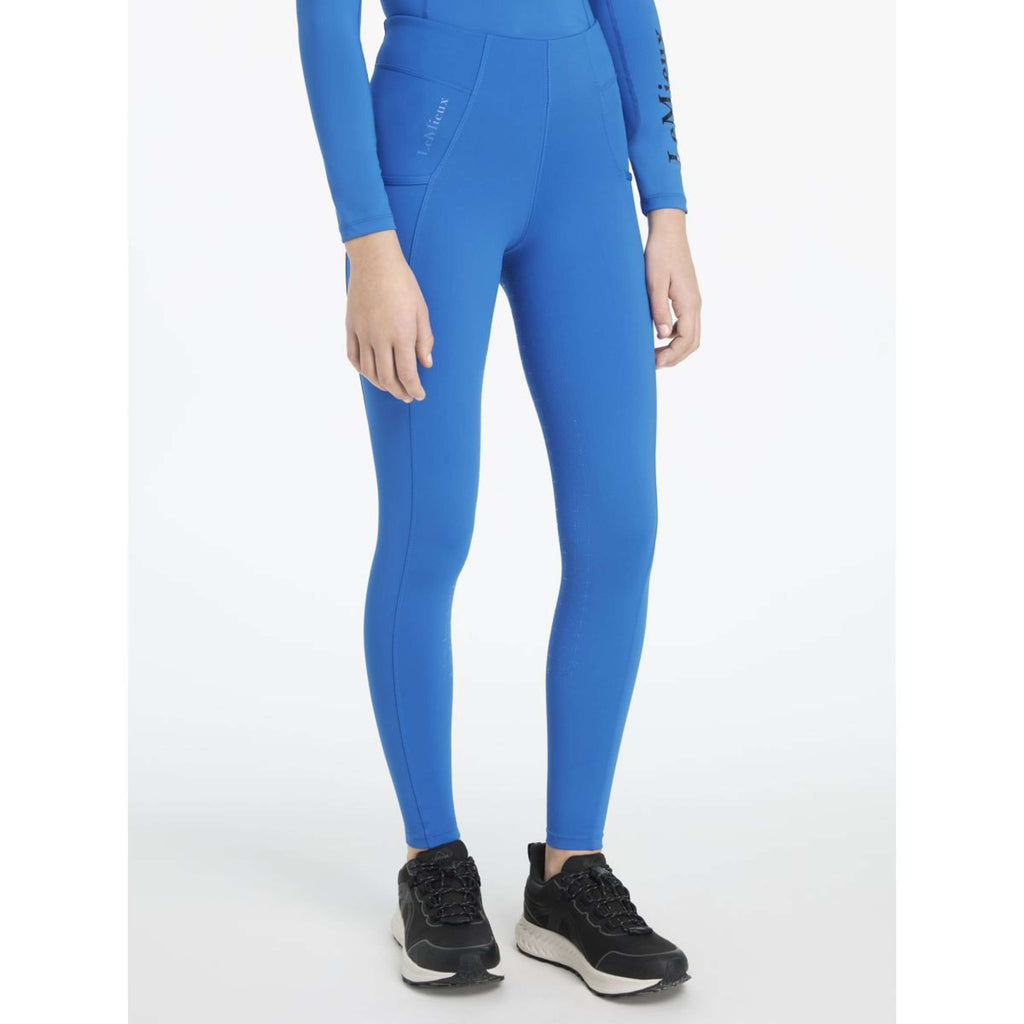 LeMieux Legging d'Équitation Young Rider Orla Benetton Blue