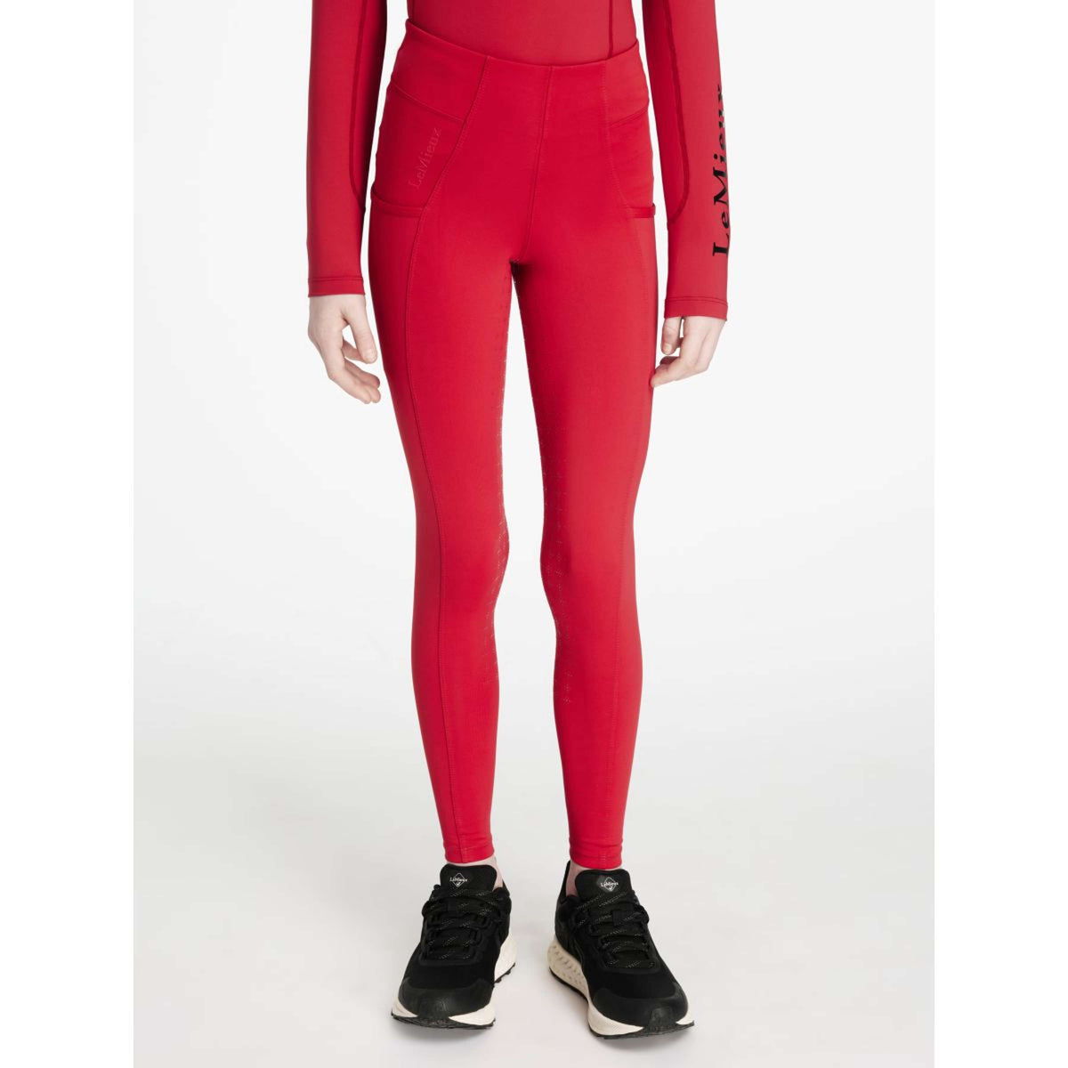LeMieux Legging d'Équitation Young Rider Orla Chilli
