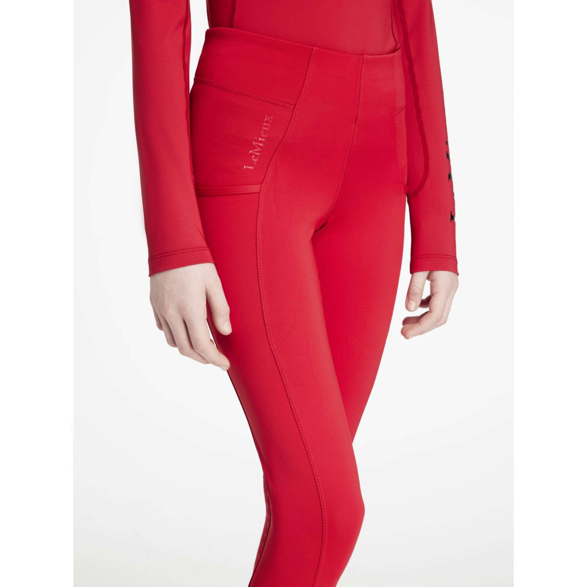LeMieux Legging d'Équitation Young Rider Orla Chilli