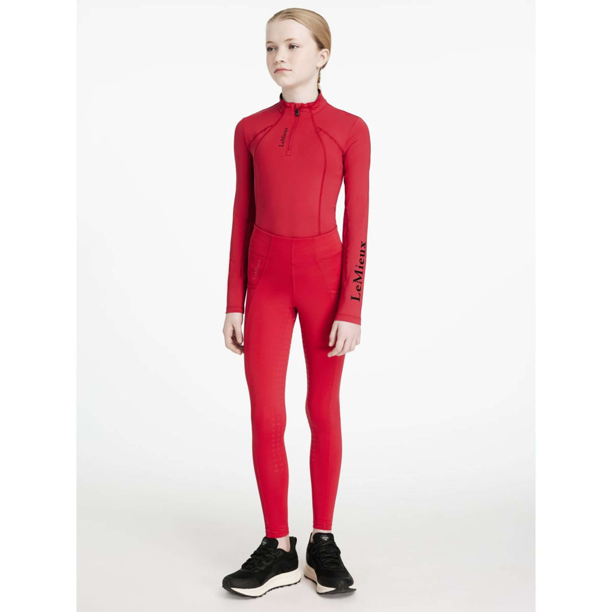 LeMieux Legging d'Équitation Young Rider Orla Chilli