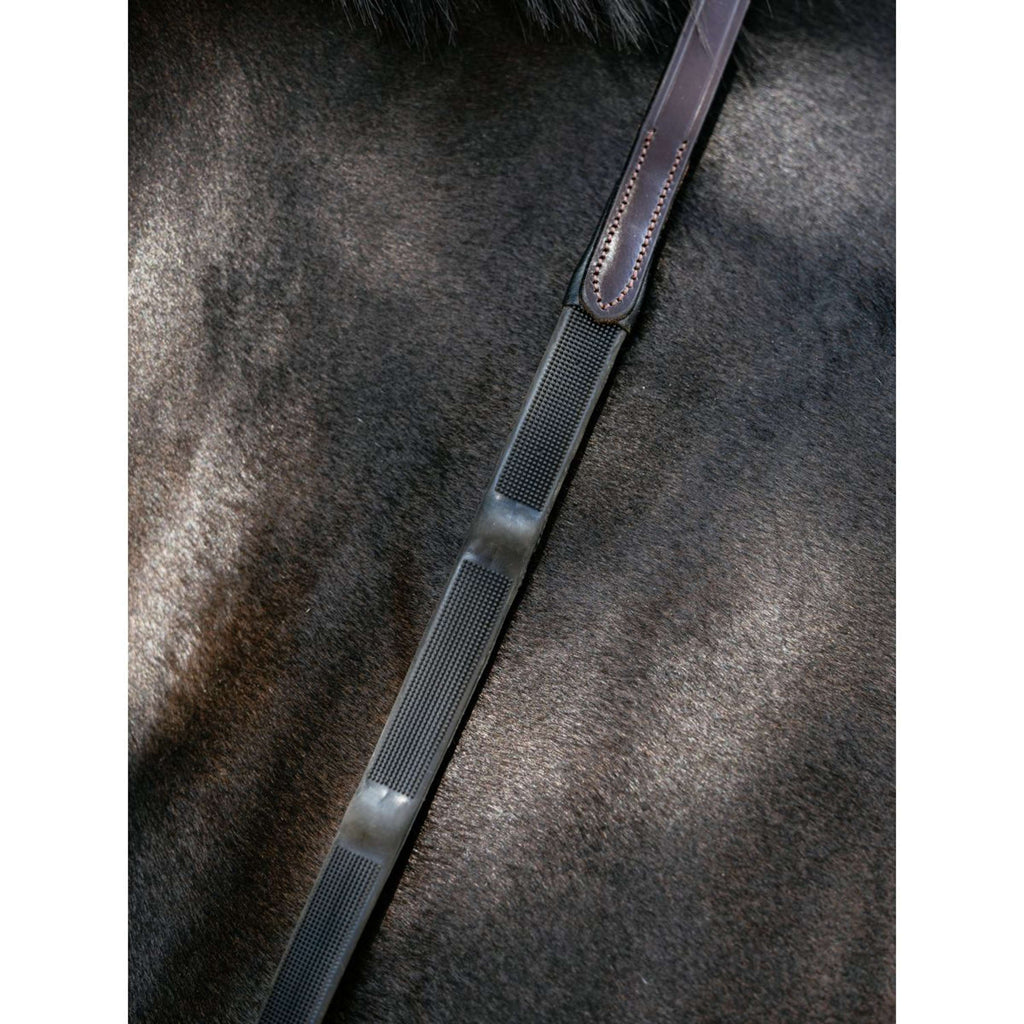 LeMieux Rênes Ergo Grip Rubber Marron