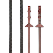 LeMieux Rênes Soft Rubber Châtaigne