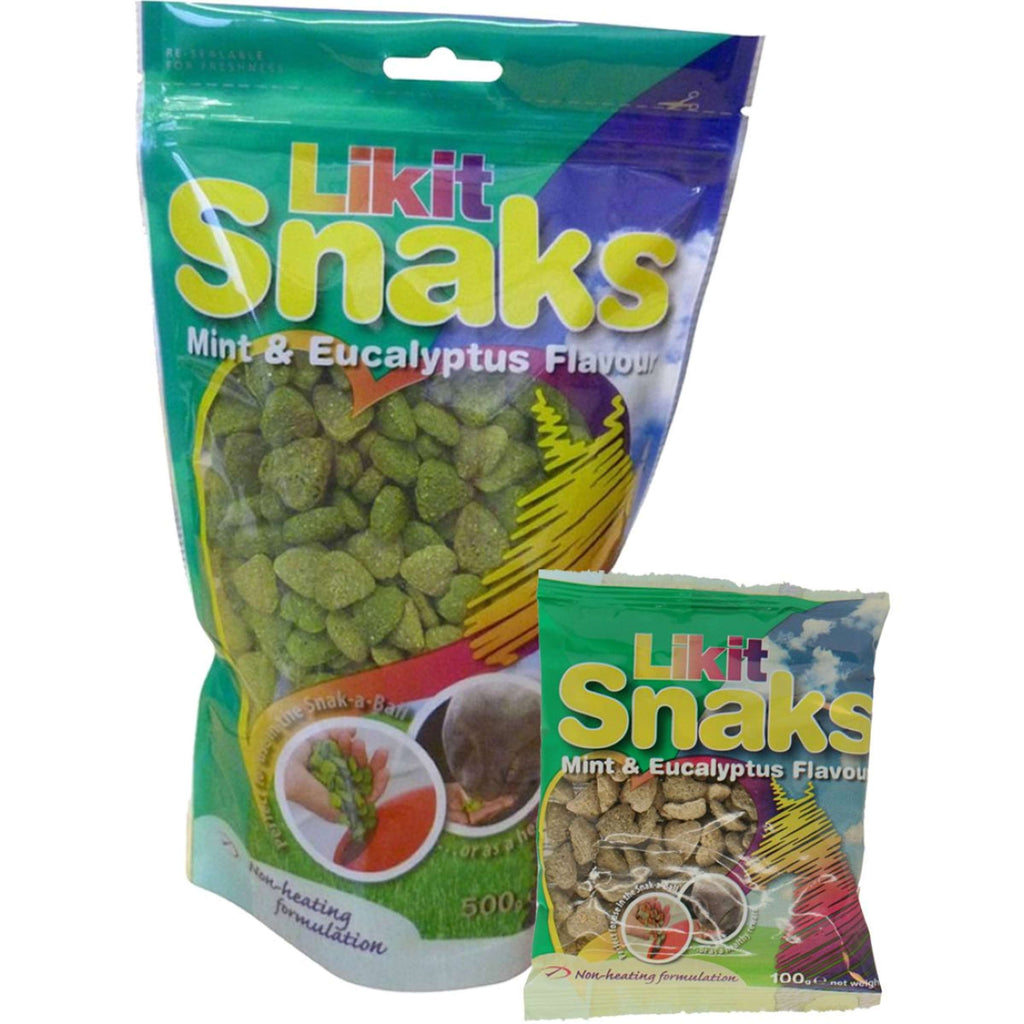 Likit Friandises pour Cheval Snaks Menthe/eucalyptus
