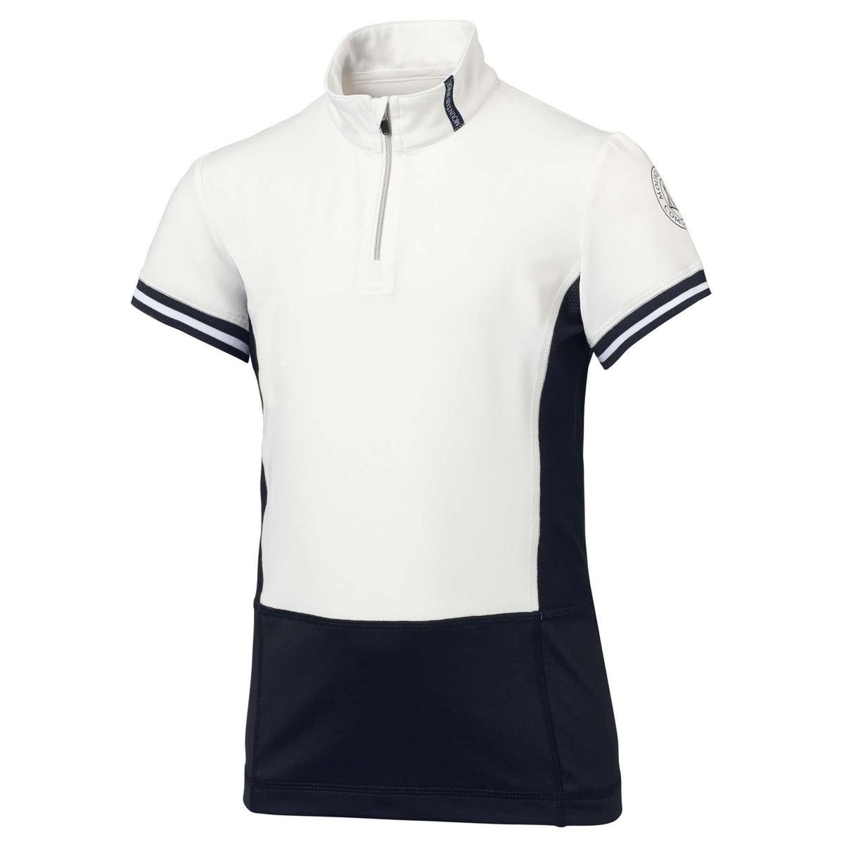 Mountain Horse T-shirt de Concours Brilliant Event Top Junior Blanc